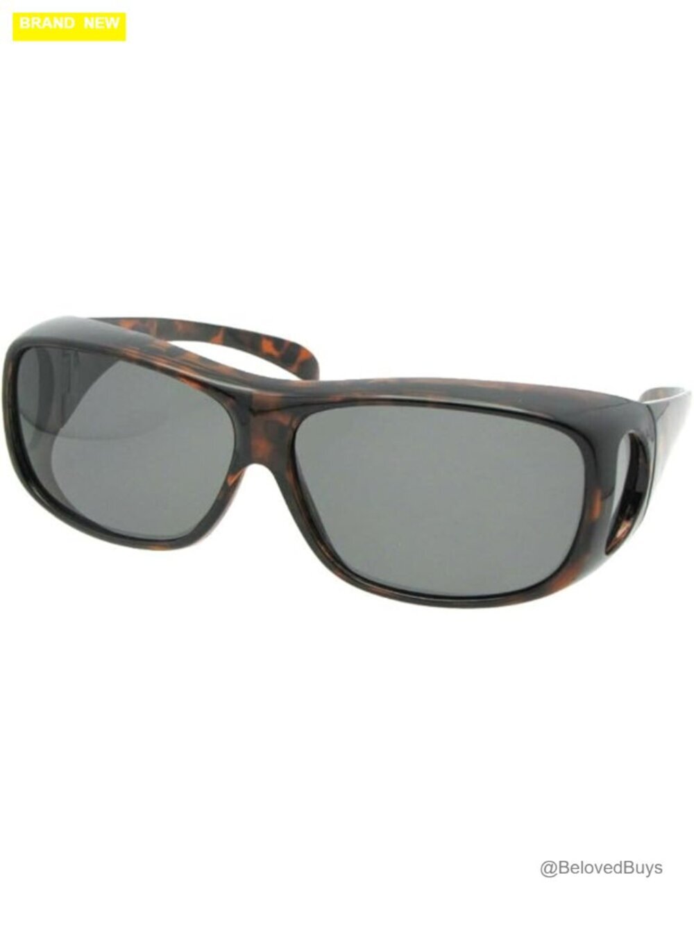 Medium Polarized Fit Over Sunglasses, UV400 Scratch Resistant, Over Eyewear